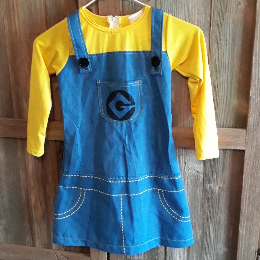Girls Minion Dress